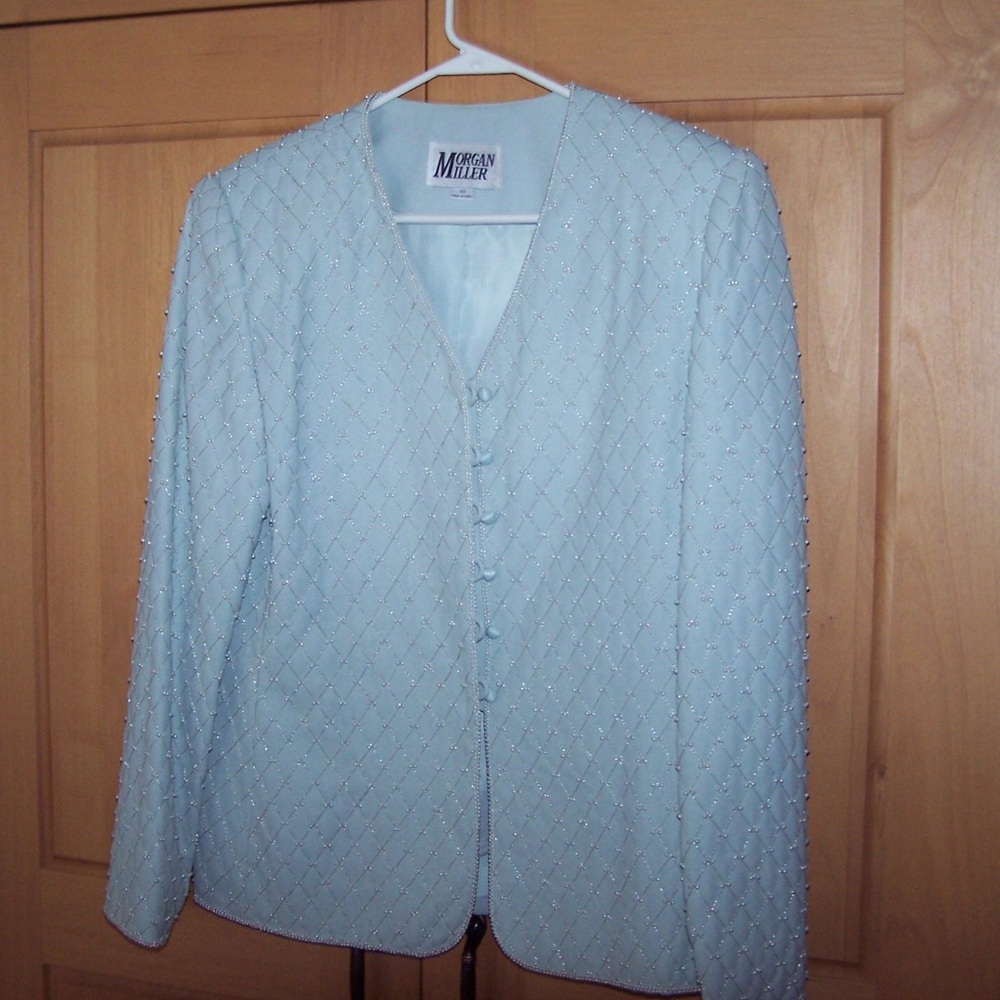 Morgan Miller ladies green 2 piece suit